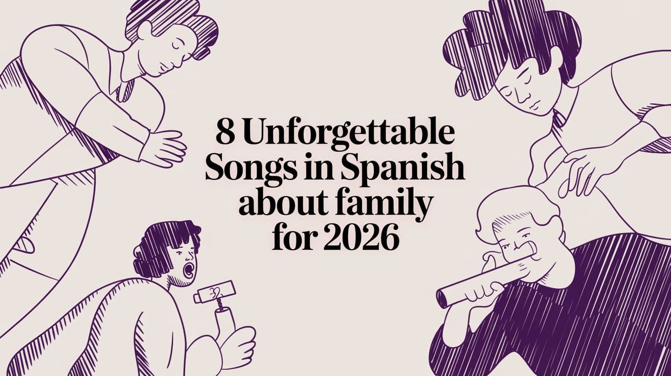 8 Unforgettable Songs in Spanish About Family for 2026